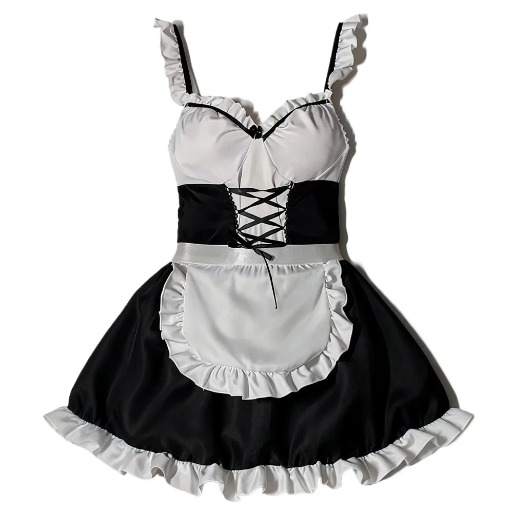 Sissy Ruffle Maid Dress