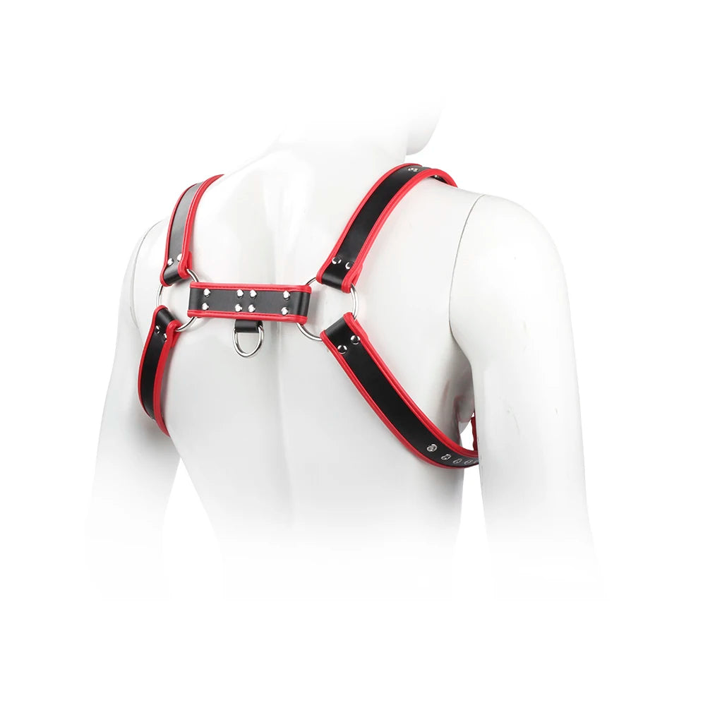 Contrast-Trim Chest Harness