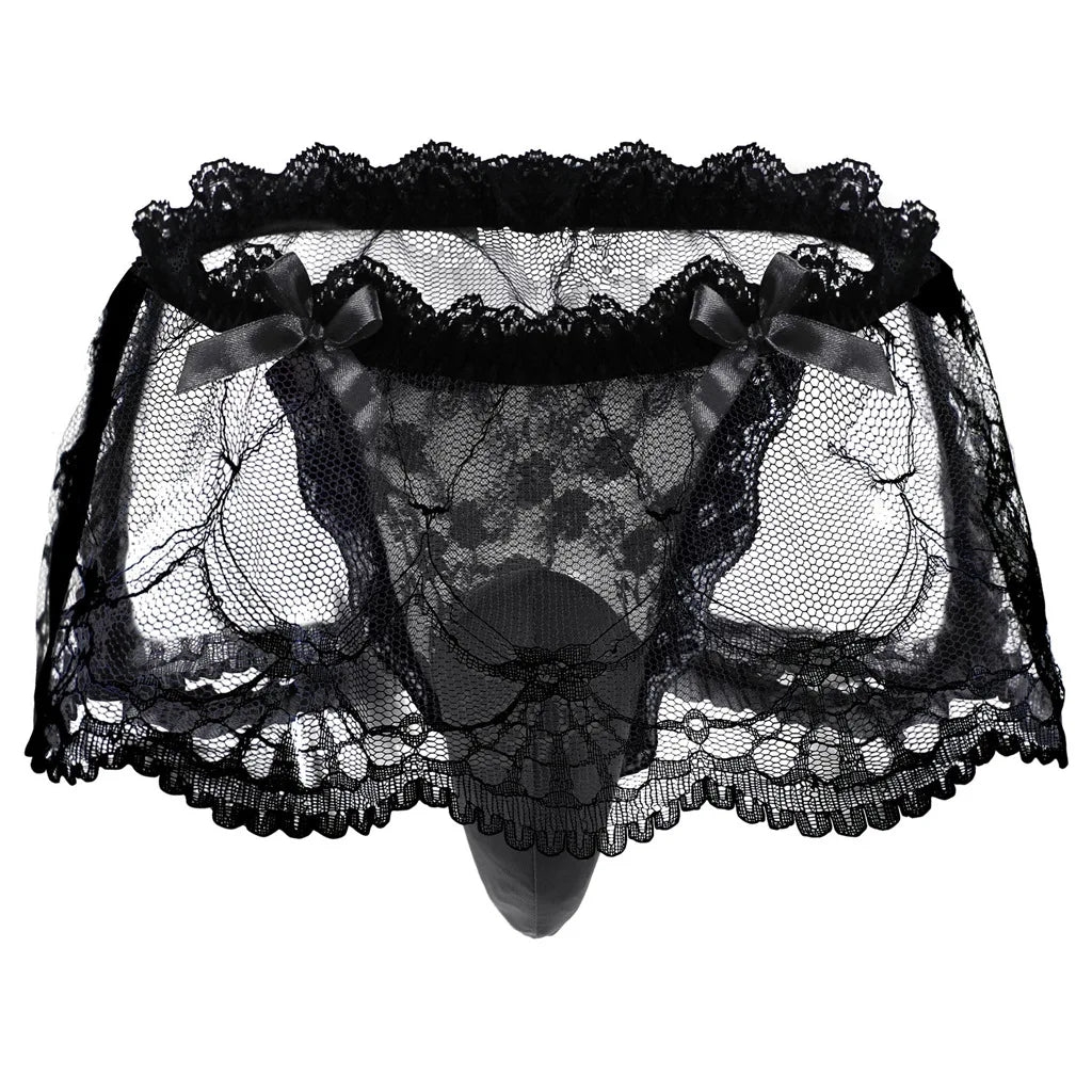 Sissy Boy Skirt Thong