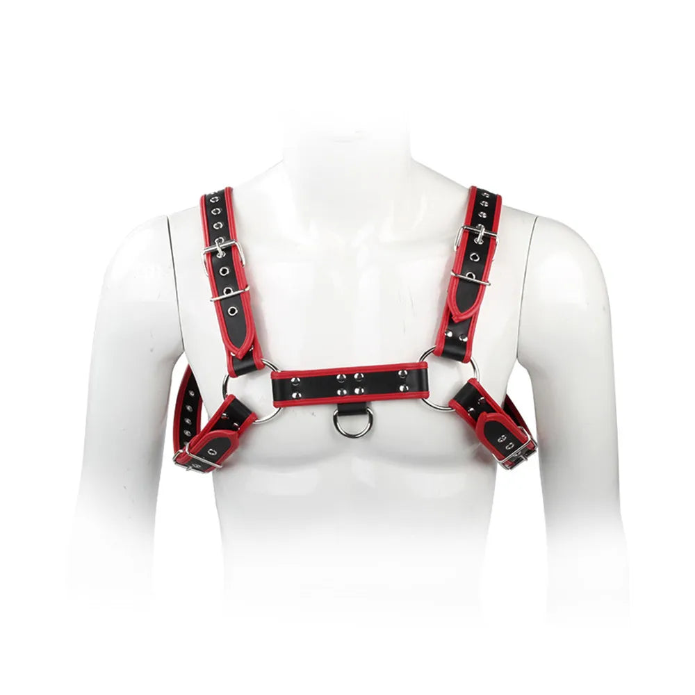 Contrast-Trim Chest Harness