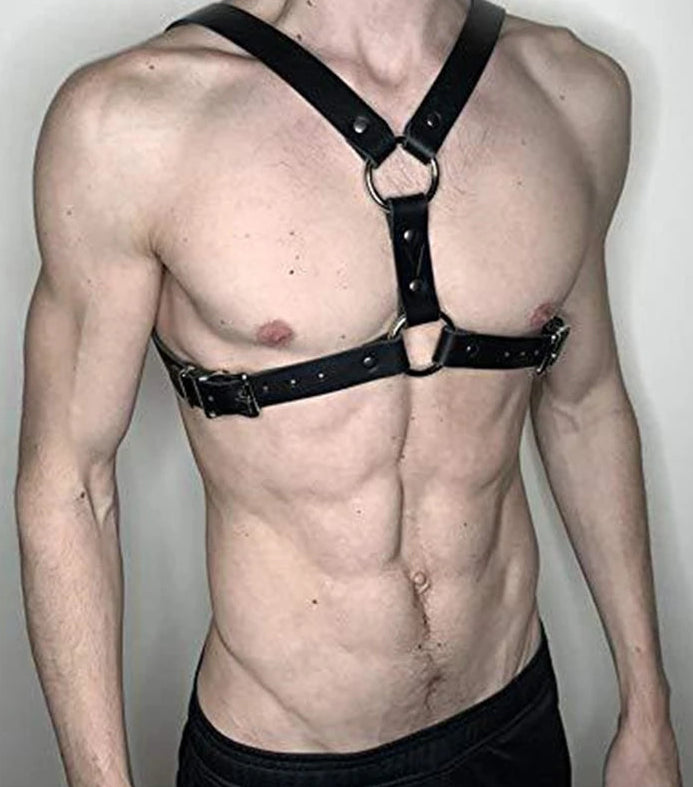 Studded Collar Harness (various styles)
