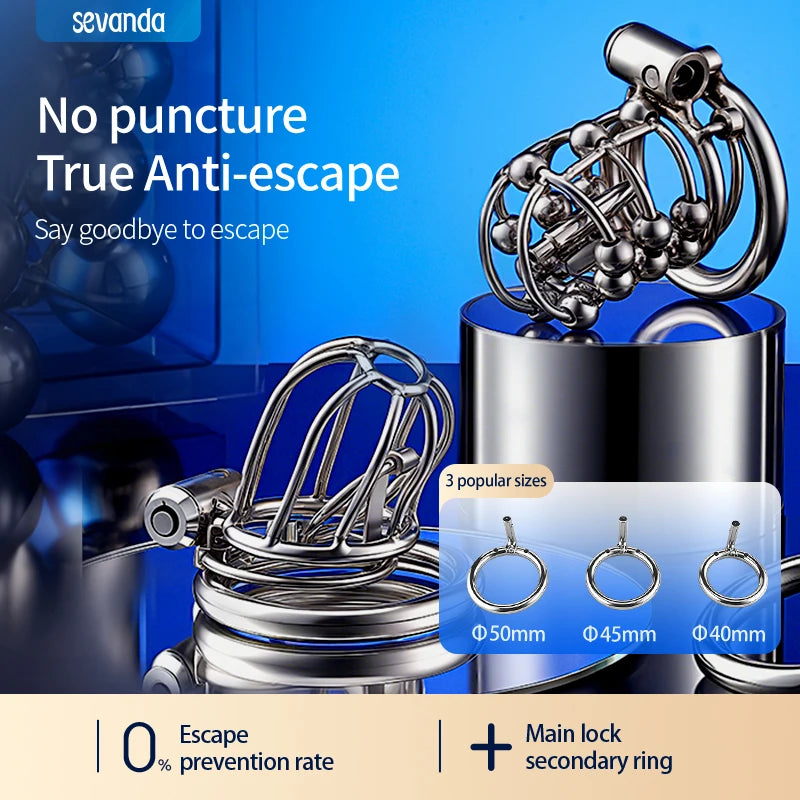 SEVANDA Metal Chastity Cage