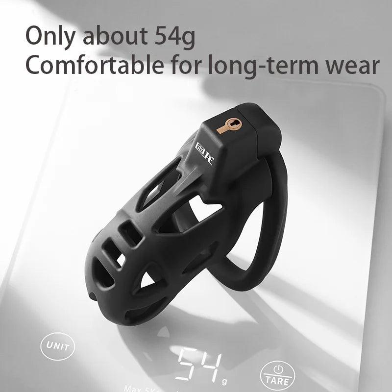 Lightweight ABS Chastity Cage
