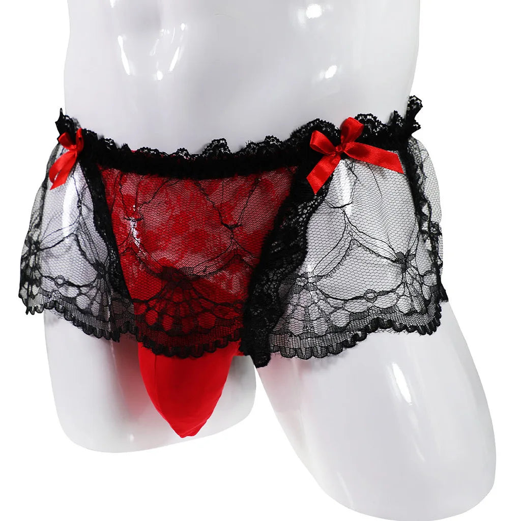 Sissy Boy Skirt Thong