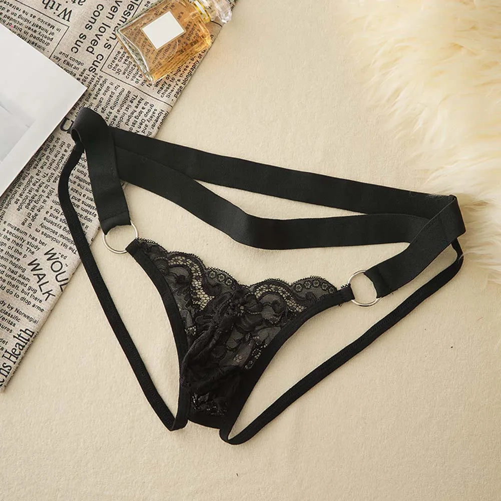 Sissy Boy Lace Thong