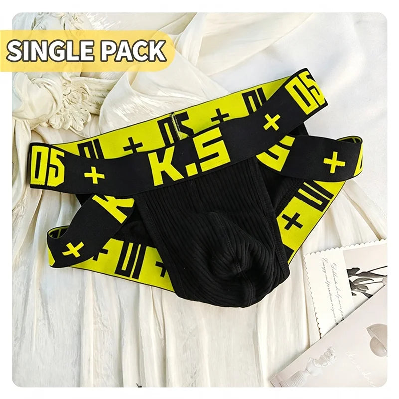 K.5 Ribbed Cotton Jockstrap