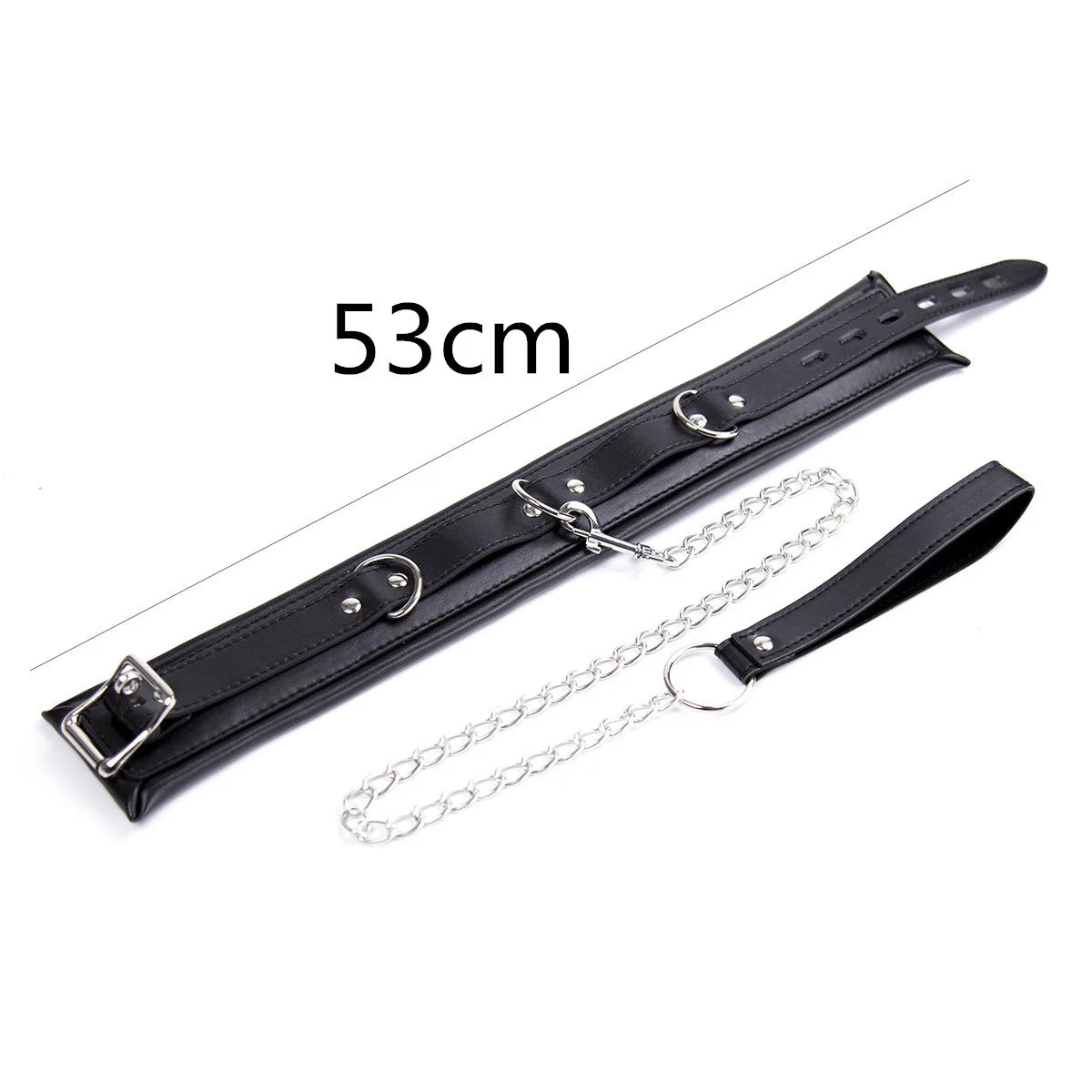 Padded Collar & Chain Leash