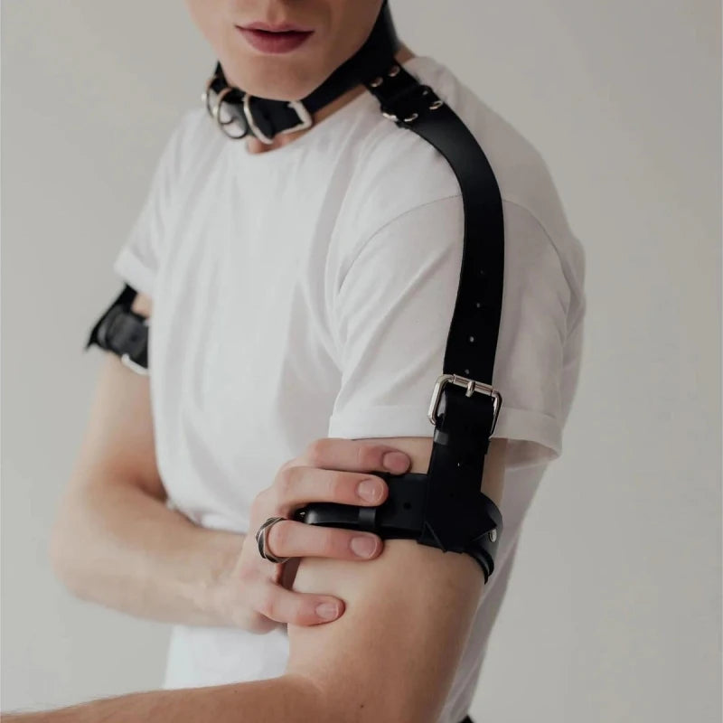 Studded Collar Harness (various styles)