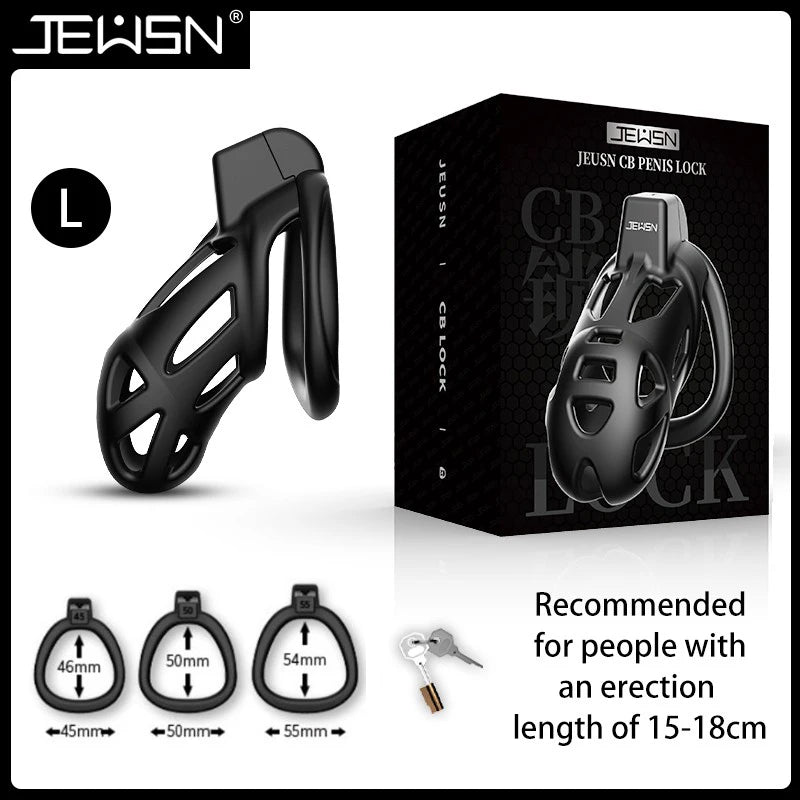 Lightweight ABS Chastity Cage