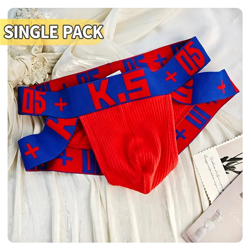 K.5 Ribbed Cotton Jockstrap