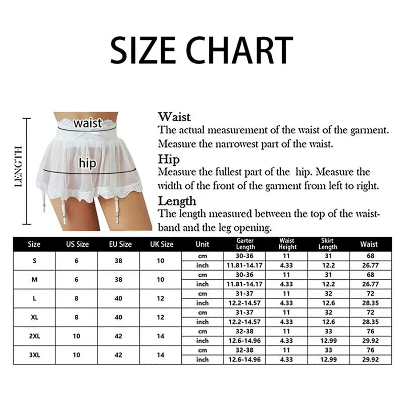 Sissy Ruffle Lace Panty Skirt