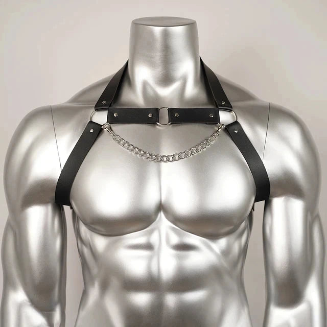 Chain Halter Chest Harness