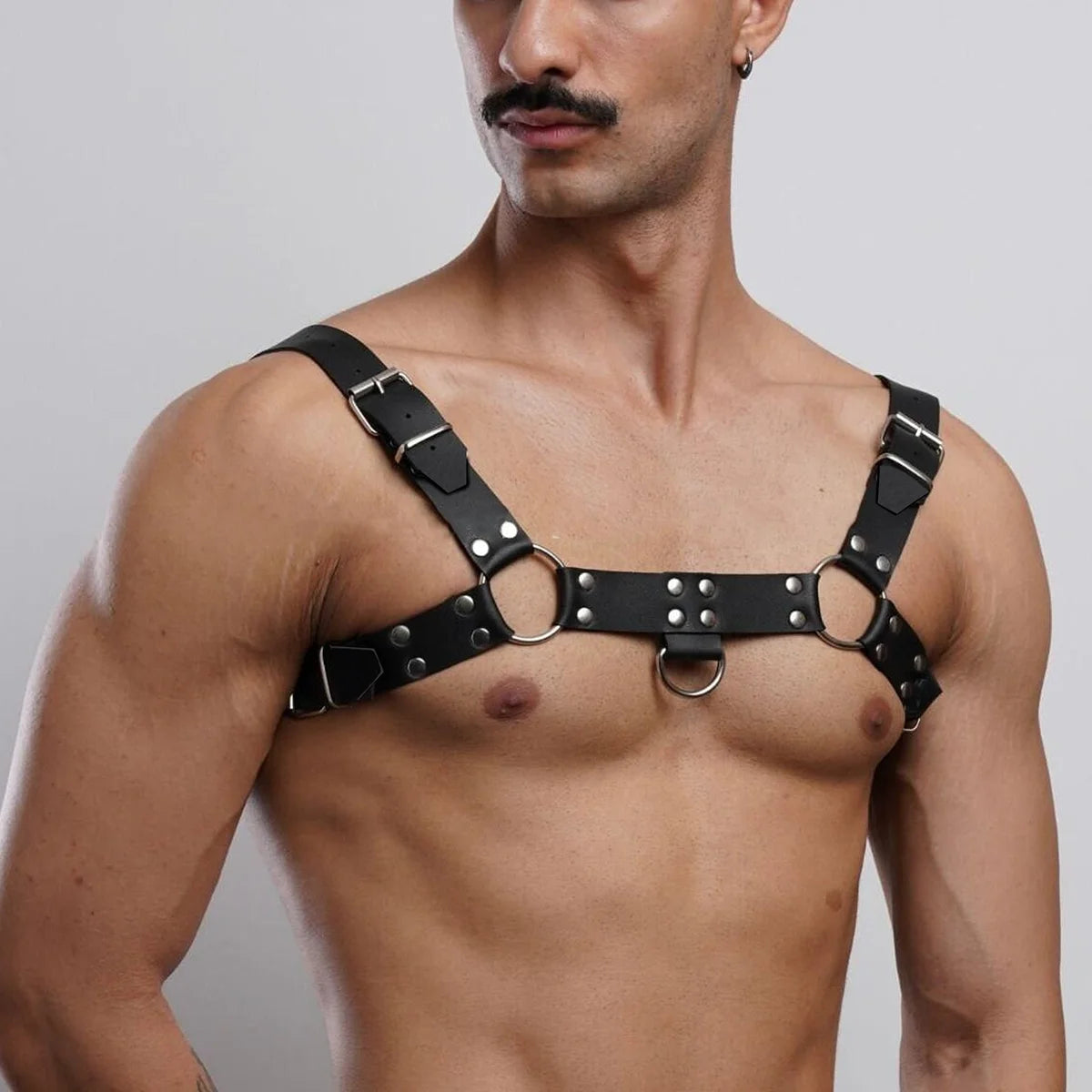 Leather Chest Harness