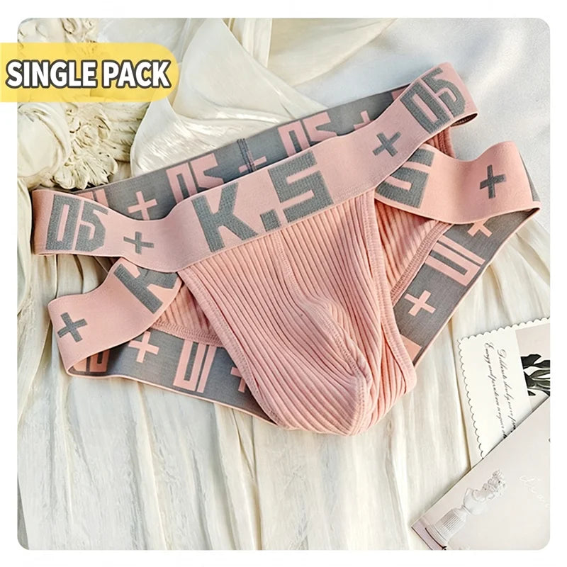 K.5 Ribbed Cotton Jockstrap