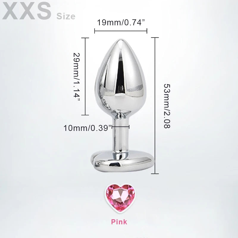 Heart Anal Plug