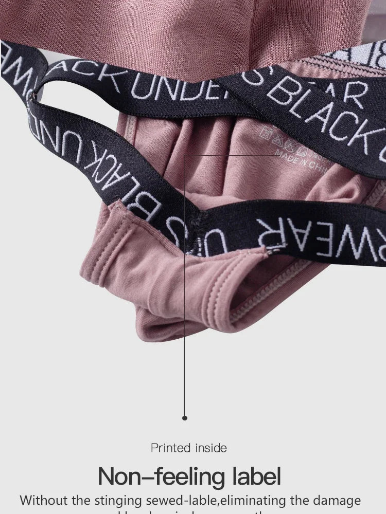 ORLVS BLACK Cross-Strap Jockstrap