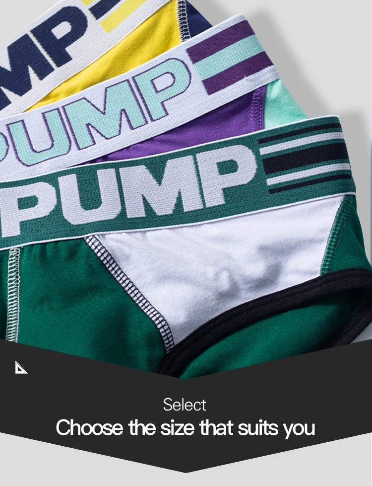 PUMP Sports-Style Cotton Briefs