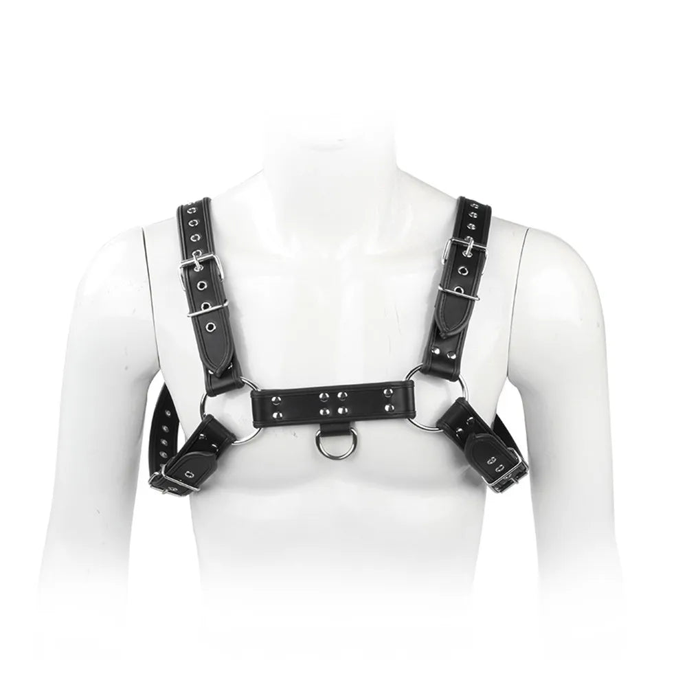 Contrast-Trim Chest Harness