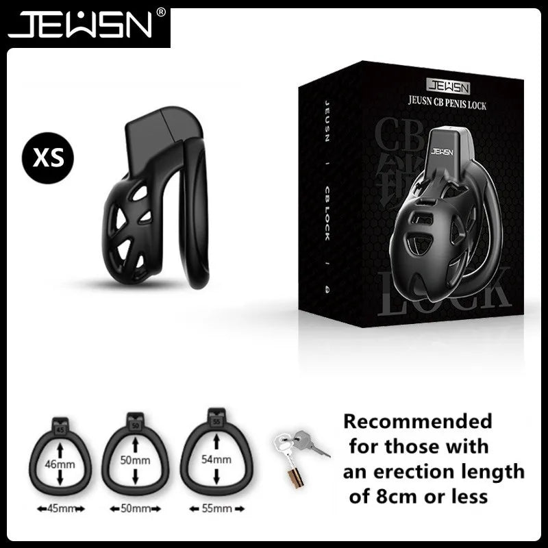 Lightweight ABS Chastity Cage