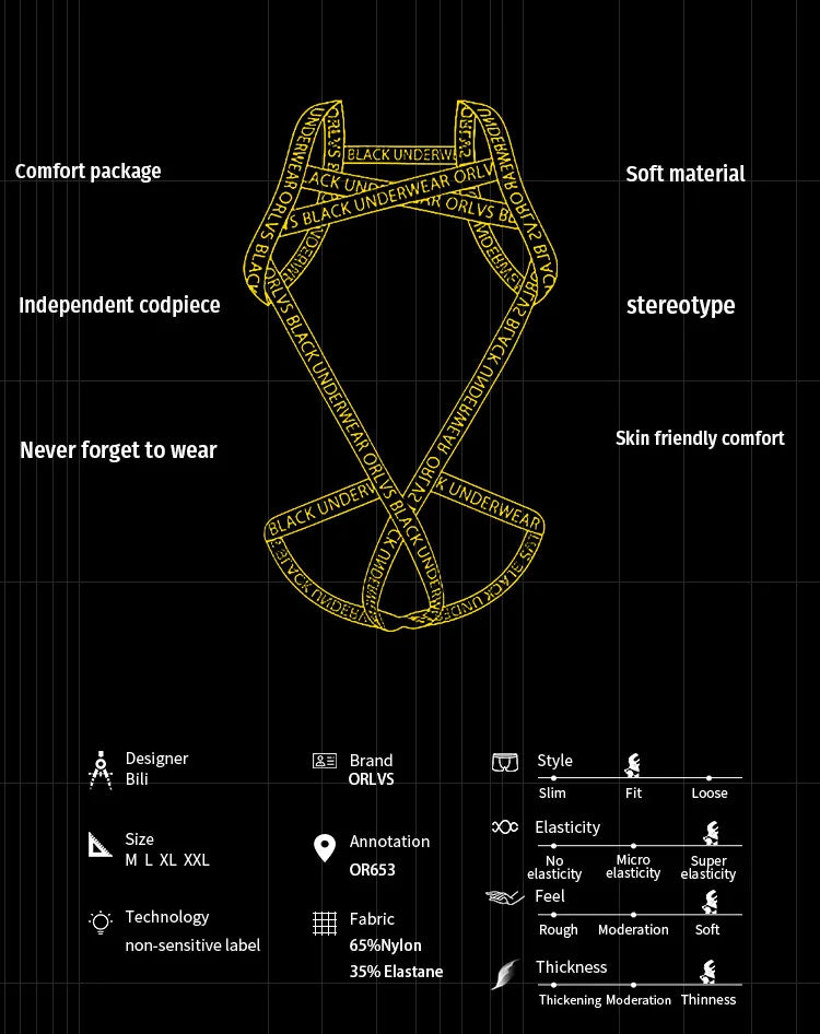 ORLVS BLACK Harness
