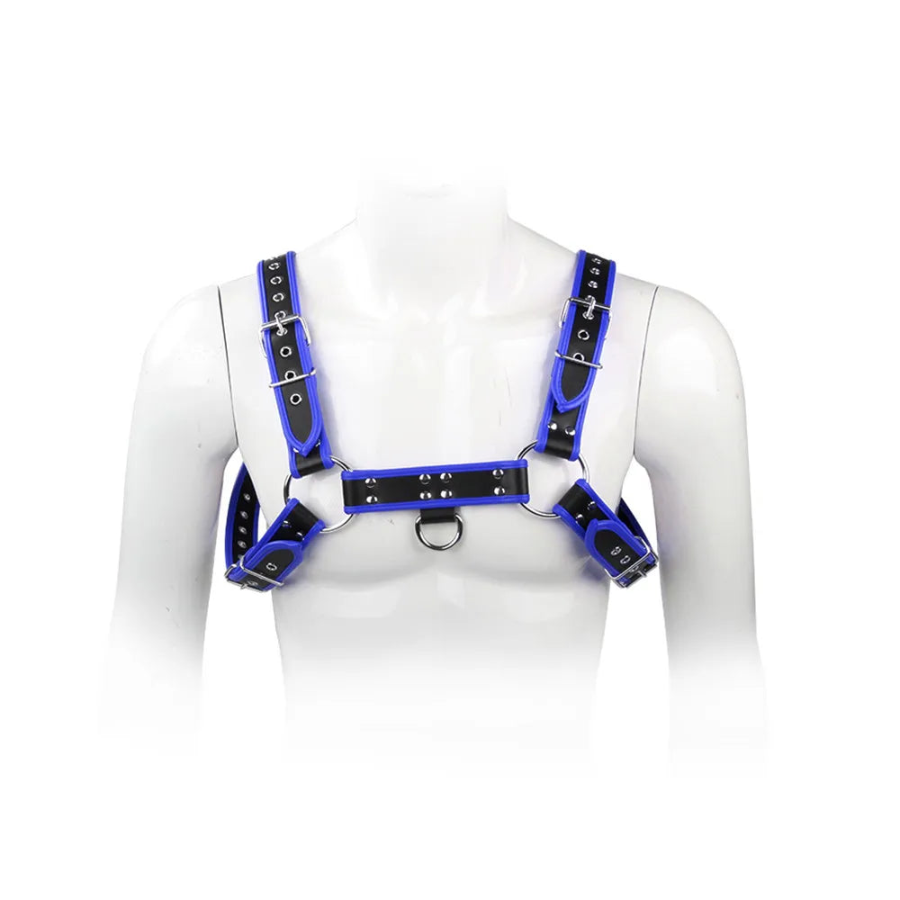 Contrast-Trim Chest Harness