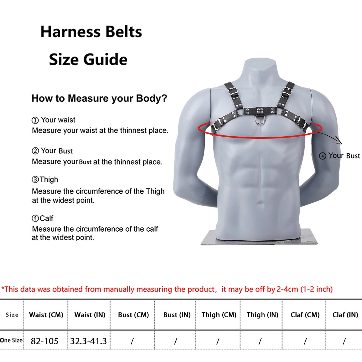 Leather Chest Harness