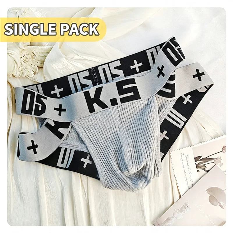 K.5 Ribbed Cotton Jockstrap