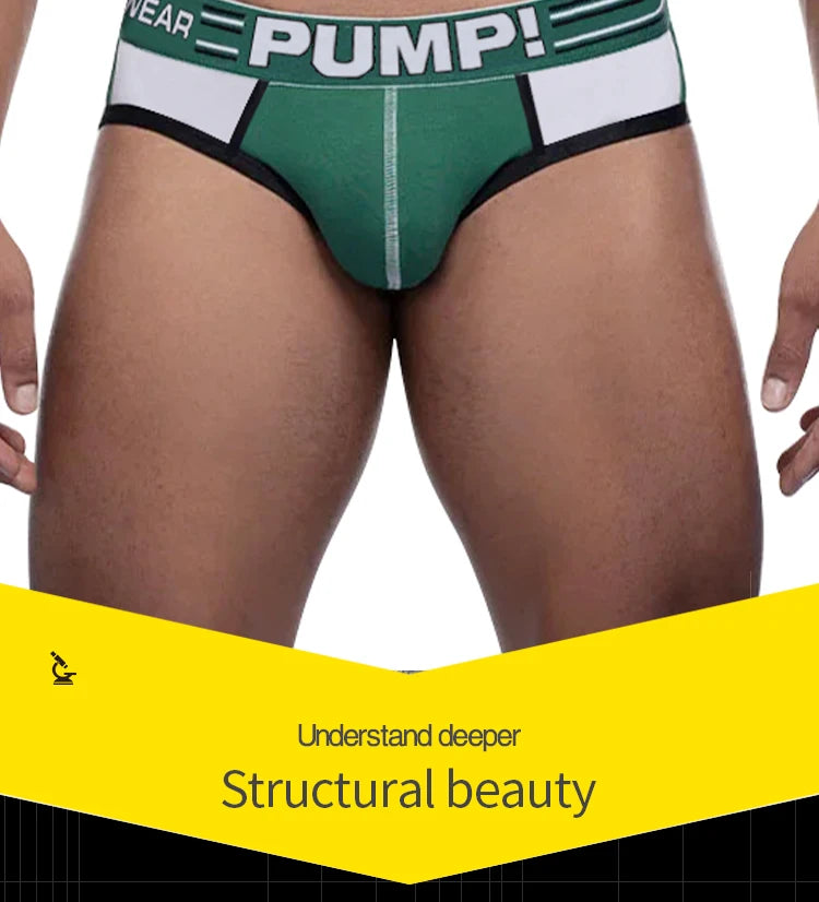 PUMP Sports-Style Cotton Briefs