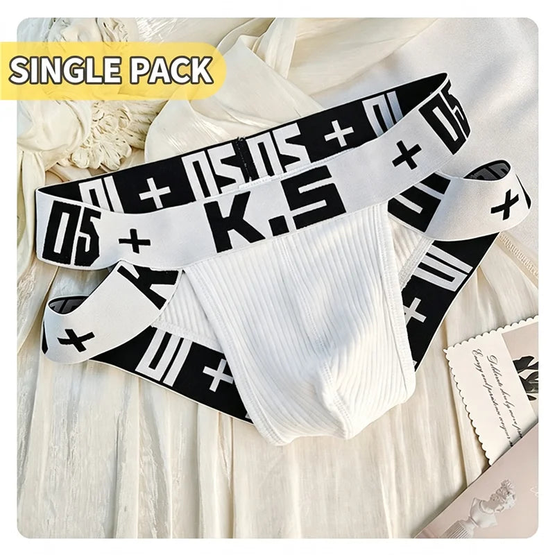 K.5 Ribbed Cotton Jockstrap