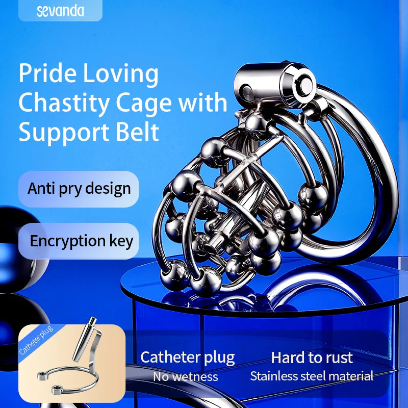 SEVANDA Metal Chastity Cage
