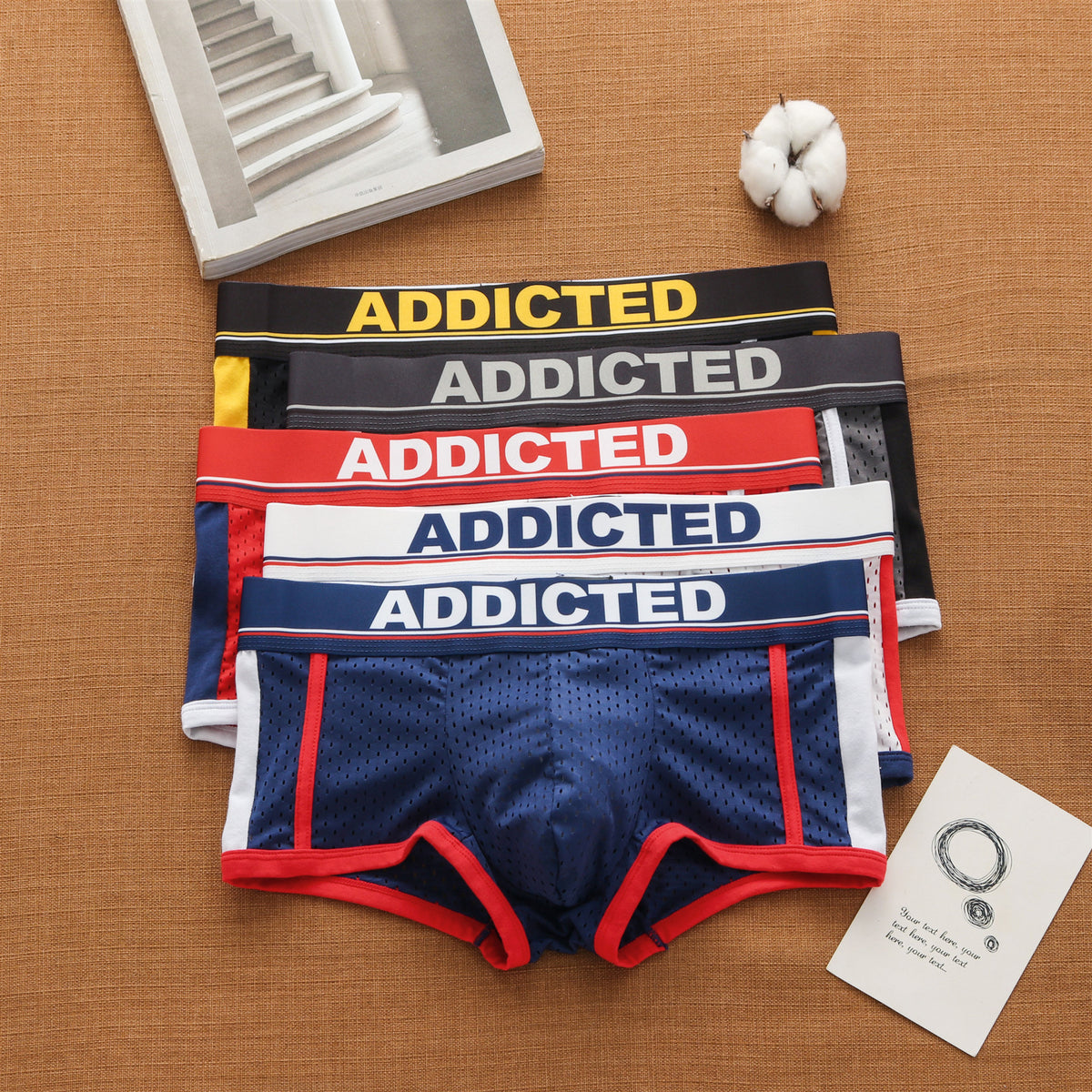 Addicted Low-Rise Mesh Boxers