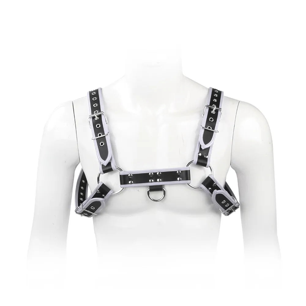 Contrast-Trim Chest Harness